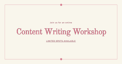 Facebook Event Cover template