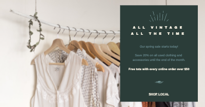 Facebook Ad template