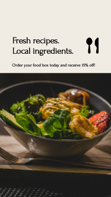 Instagram Story template