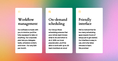 Facebook Ad template