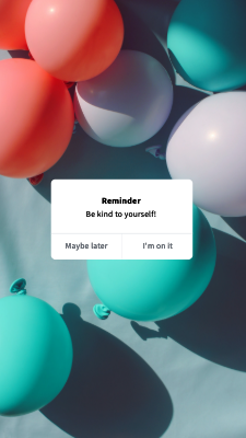 Instagram Story template