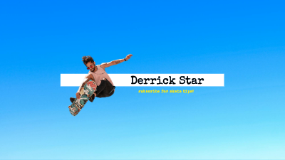 YouTube Banner template